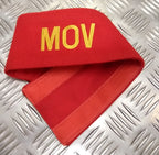 RAF Royal Air Force MOV Control Red Adjustable Armlets / Armbands - NEW Pack of 10