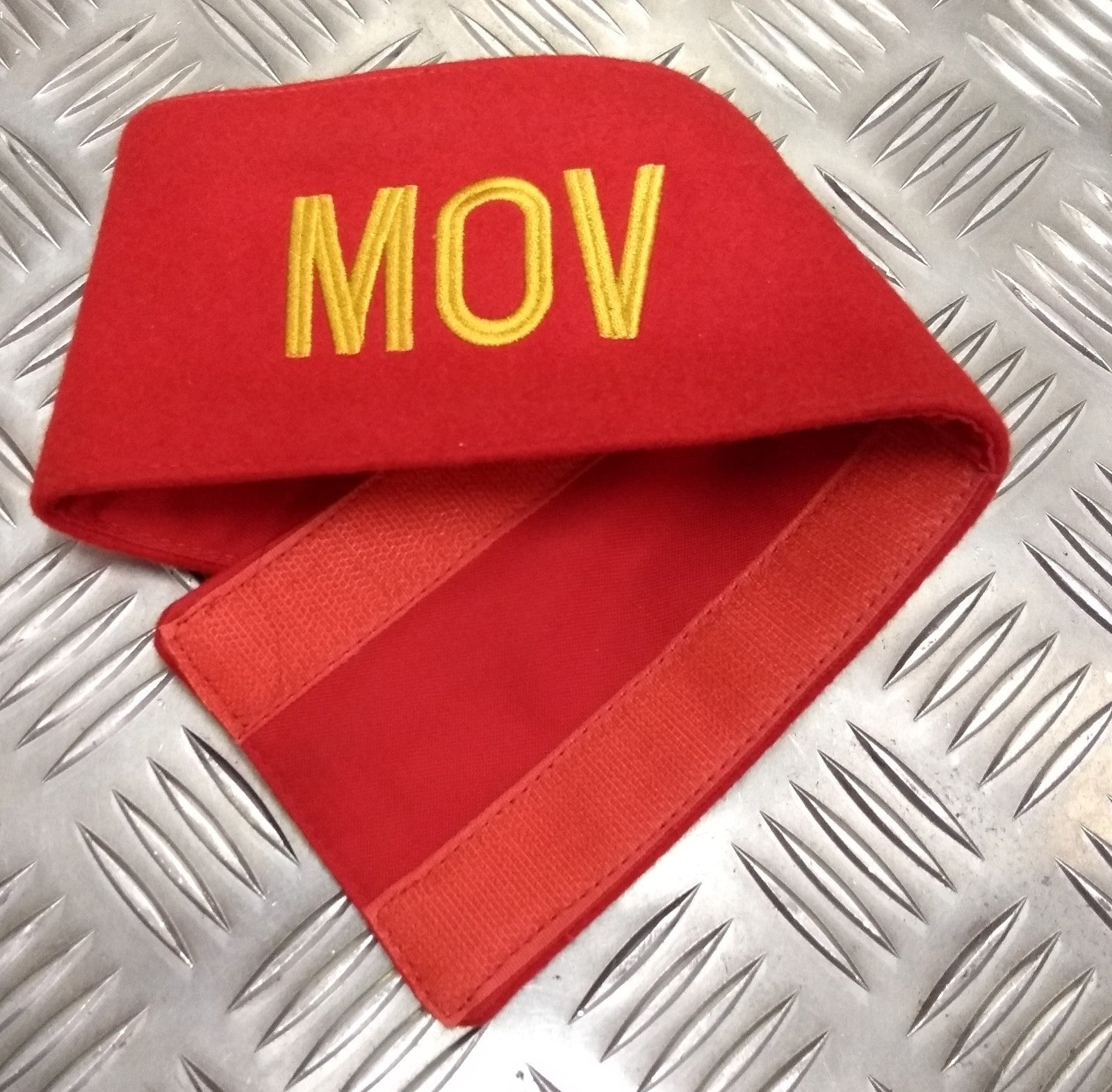 RAF Royal Air Force MOV Control Red Adjustable Armlets / Armbands - NEW Pack of 10