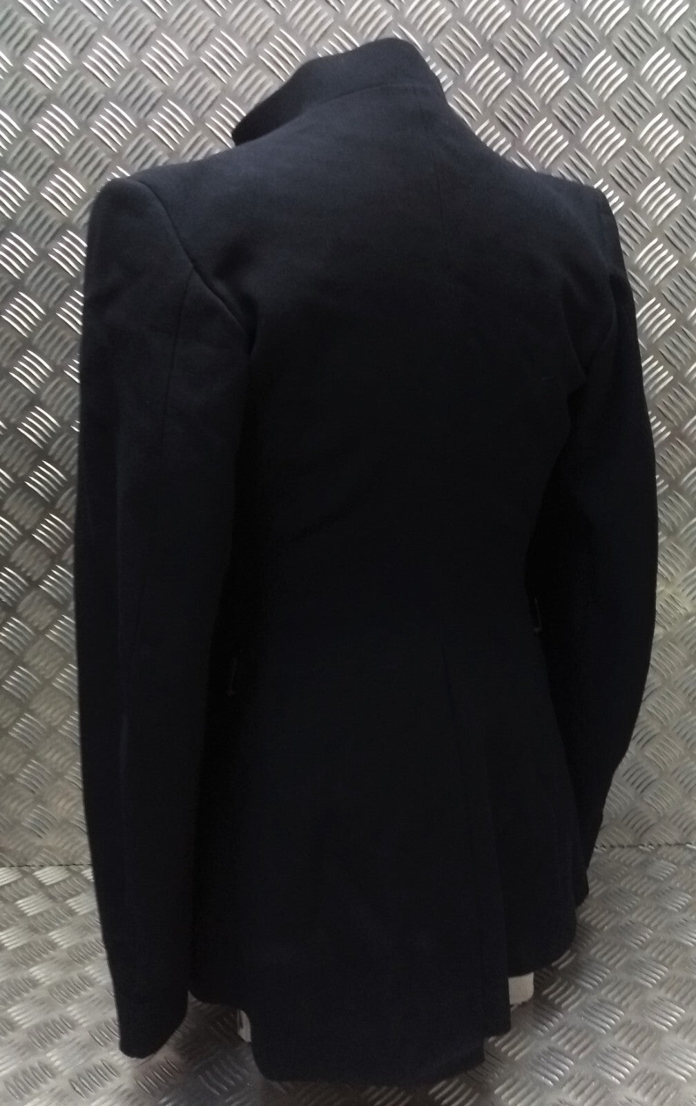 British Army Style Jacket No1 No Buttons With Patches Sz32