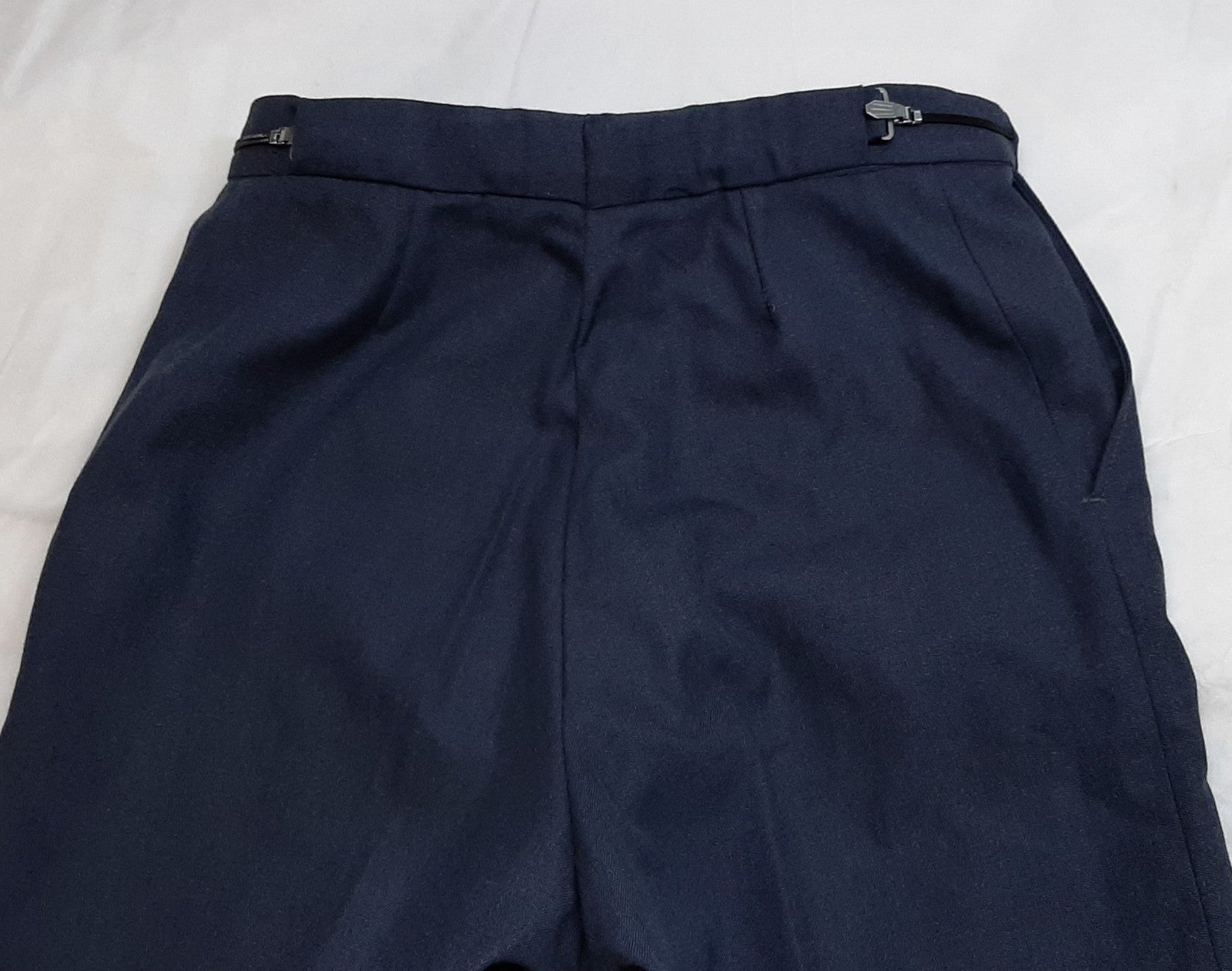 Vintage Trousers Air Force Dress Old Pattern RAF Royal Air Force Blue Waist 31"