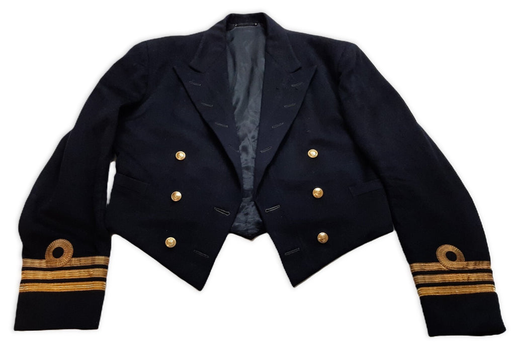 Navy Mess Jacket Com Rank Vintage British Naval Ofc Dress RN 1966