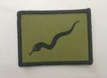 Genuine British Army 101 Logistic Brigade TRF Black Adder on Green Patch