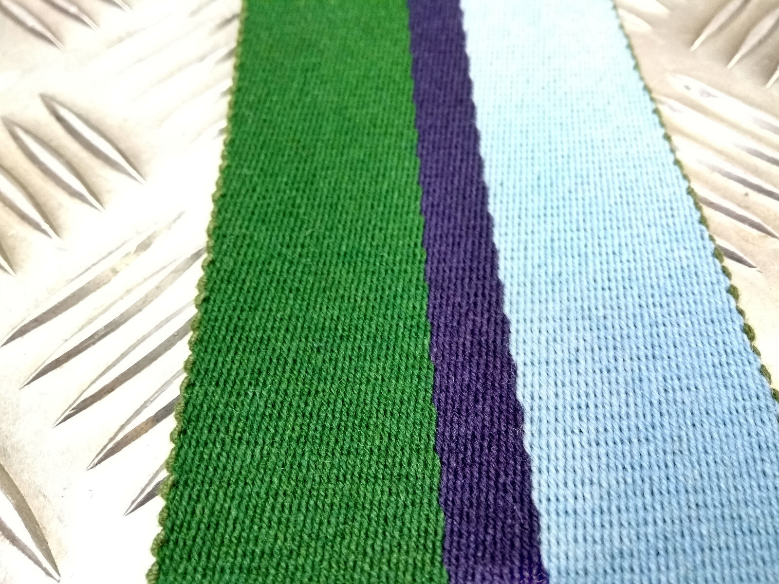 Royal Signals 75mm Stable Belt Material Genuine British 38" or 42" Lengths