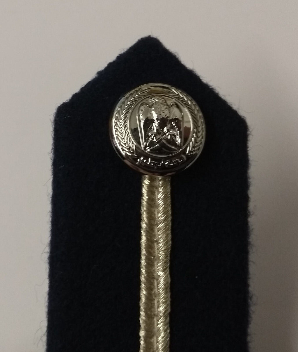 Arab Emirates Gorgets Collar Tabs Silver Braid Detail Officers & UAE Buttons