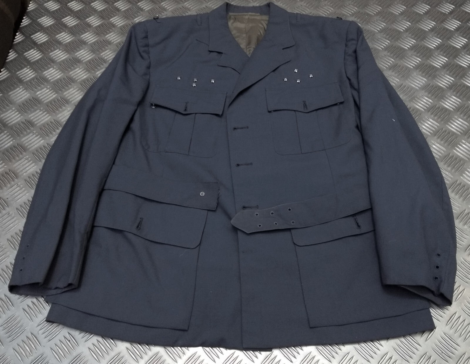 NAF Jacket Nigerian Air Force Dress Blazer No Buttons Unfinished
