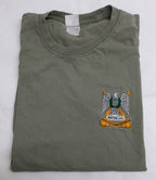 RSDG T-Shirt Used Green Short Sleeve Top Royal Scots Dragoon Medium