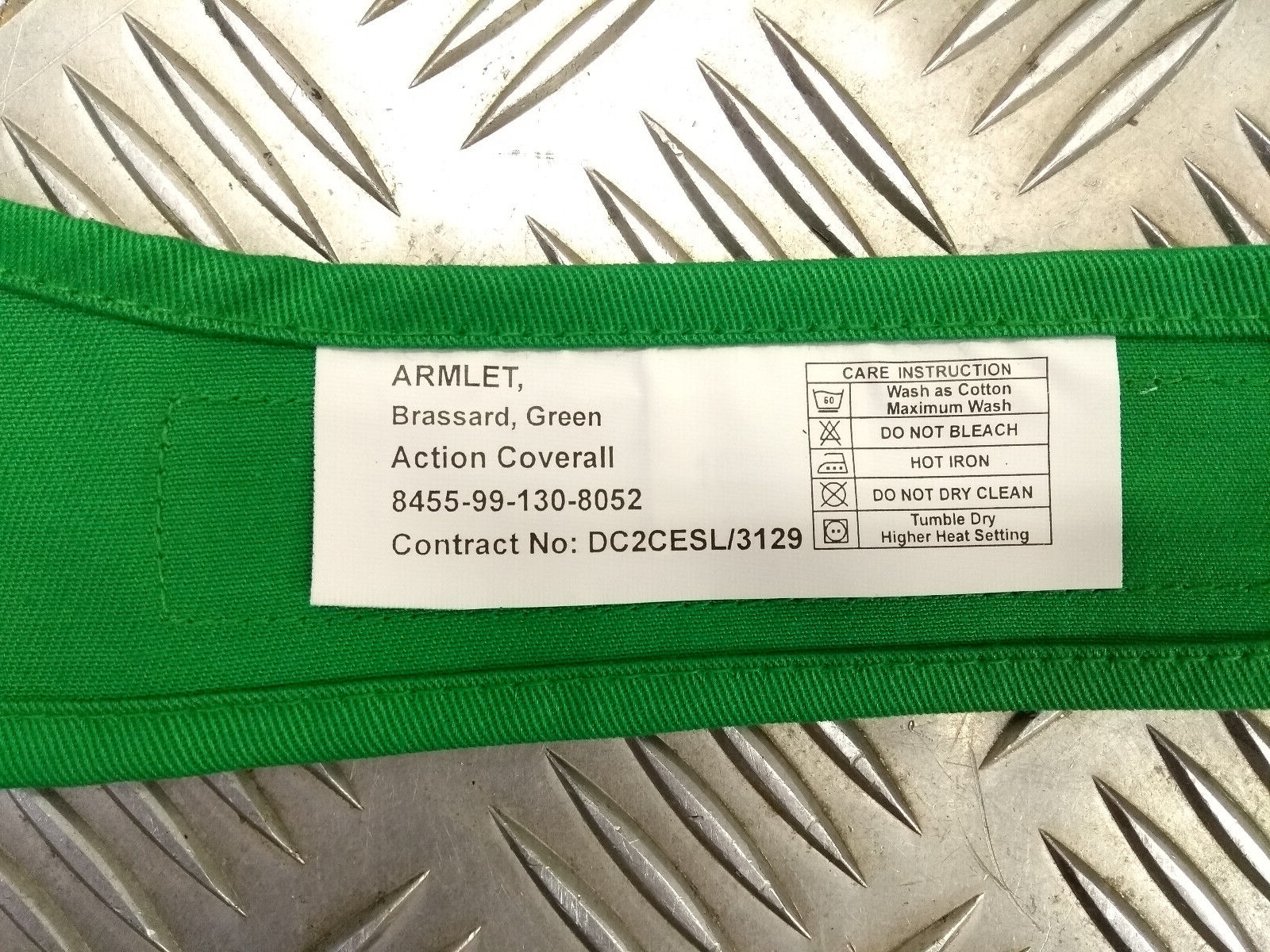 Green Army Brassard Standard Issue Armlet Genuine British- NEW