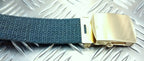 RAF Royal Air Force Trouser Belt Air Force Blue / Grey Colour 1¼" Roll Buckle Grade 1