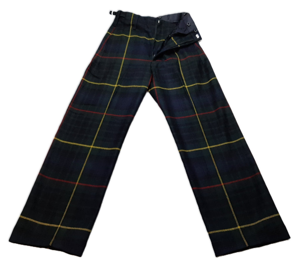 Scottish Tartan Trouser / Trews British Dress Assorted Patterns Available