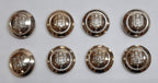 Royal Gibraltar Regiment No2 Ring Back Button Set British Army Insignia O/R
