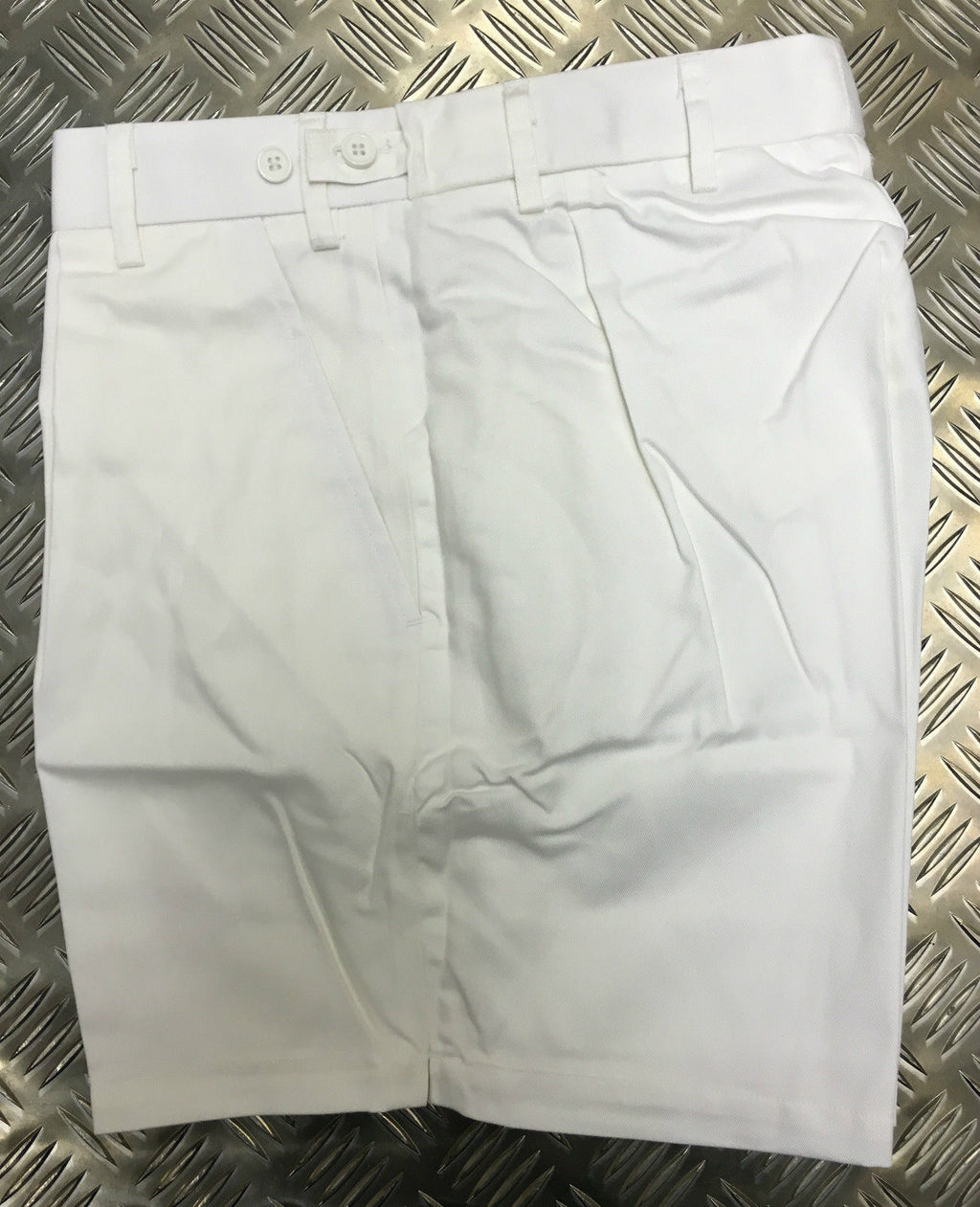 British PTI Tri Service Shorts White Uniform Woman's - USED