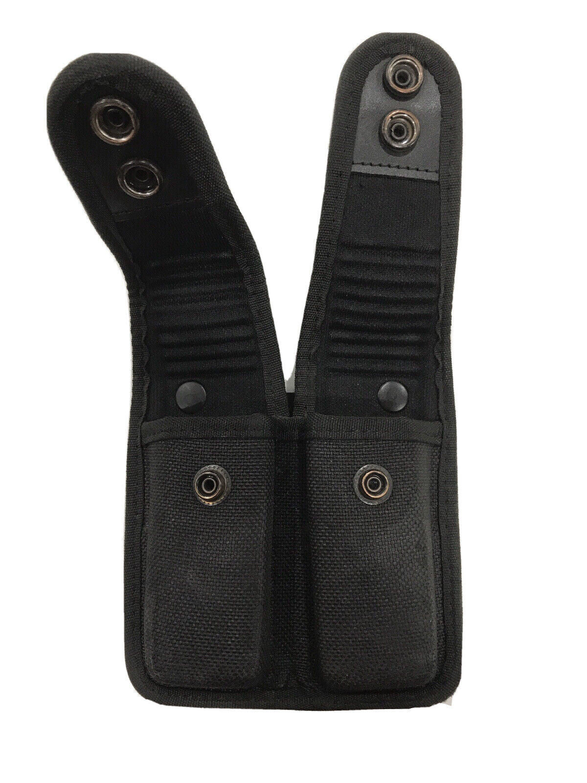 Bianchi Double Magazine Pouch Nylon Size 2 Black Ex