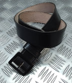 Style Leather Belt, Parade With Subdued Buckle NEW