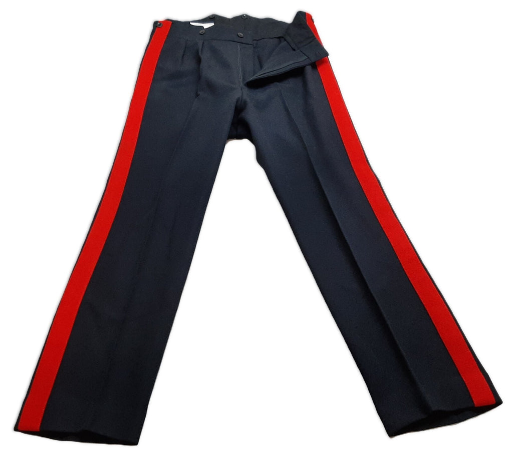 No1 Trousers Army British SNCO Camus Red Stripe Blues Waist 37.5"