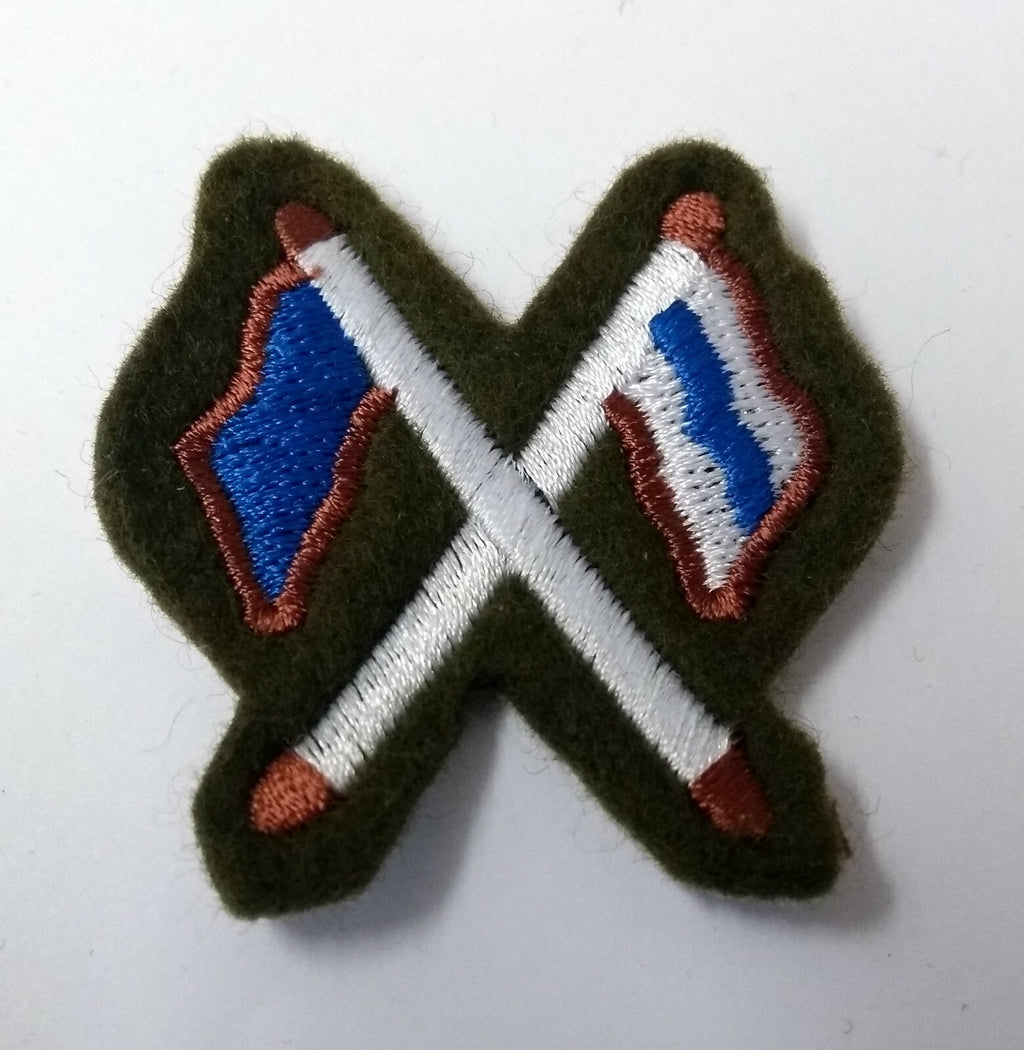 Genuine British Army No2 Infantry Corps Signaller Proficiency Arm Patch ASPS279