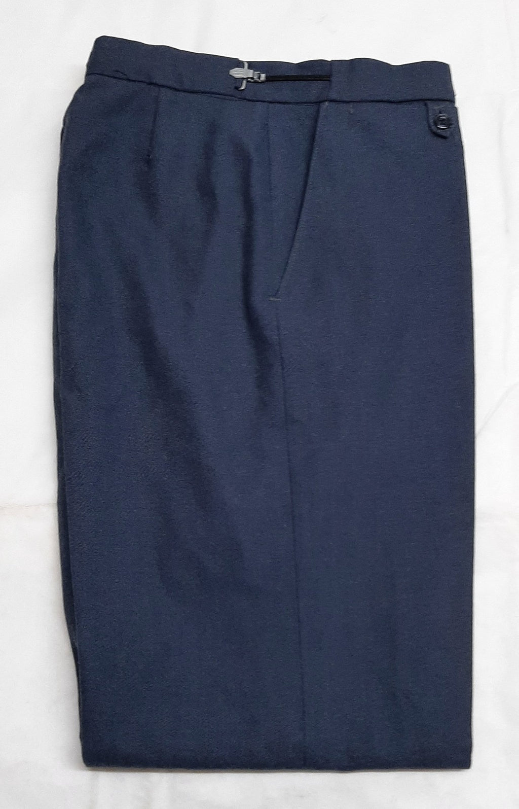 Vintage Trousers Air Force Dress Old Pattern RAF Royal Air Force Blue Waist 31"