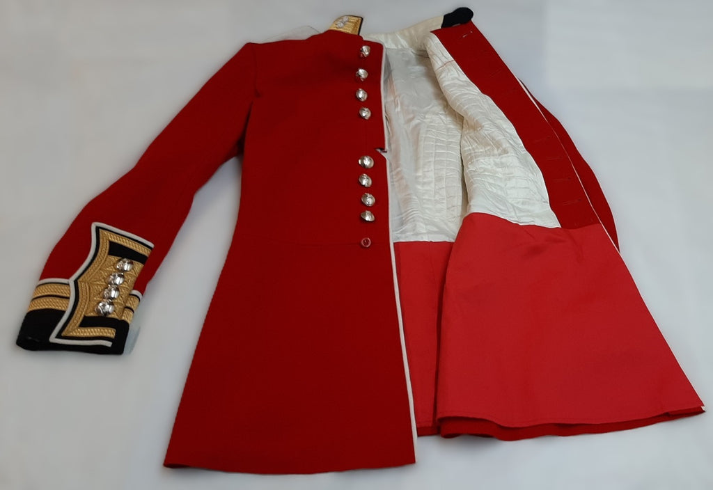 Irish Tunic British Royal WO CI & CII FG Red Jacket Fancy Dress Costume