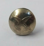 Genuine British Made Bahrain Obsolete Insignia Nickel Prong Buttons X2 ASBT235