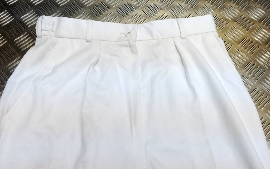 WRAF No6a White Bands Woman's British RAF Royal Air Force Dress Trousers / Slack With Marks
