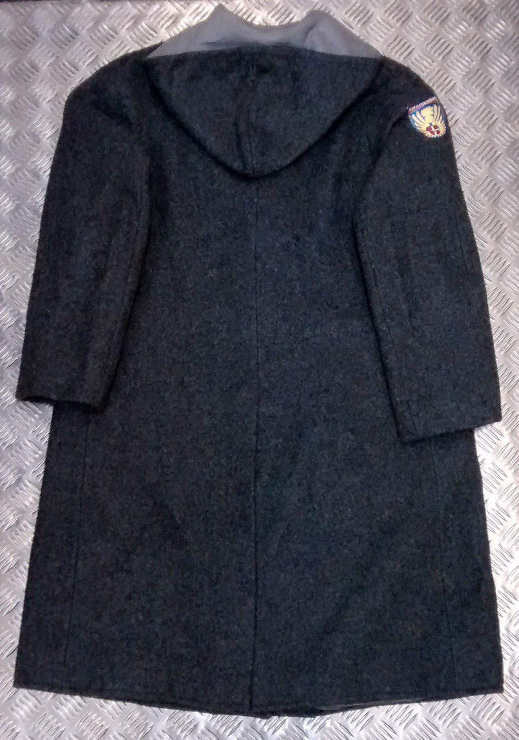Vintage 1960's Ladies Wool Grey Duffle Coat Greatcoat