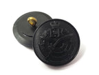 Genuine British Army Queens Gurkha (Logistics) Issue Dress Black Buttons - NEW