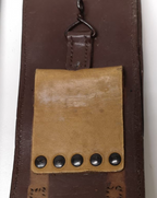Vintage Issue Leather Ammo / Utility Pouches Dark Brown x2