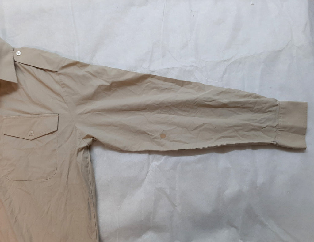 Corporal Shirt British Army FAD Fawn Long Sleeve CPL / Para Wings Insignia 37cm