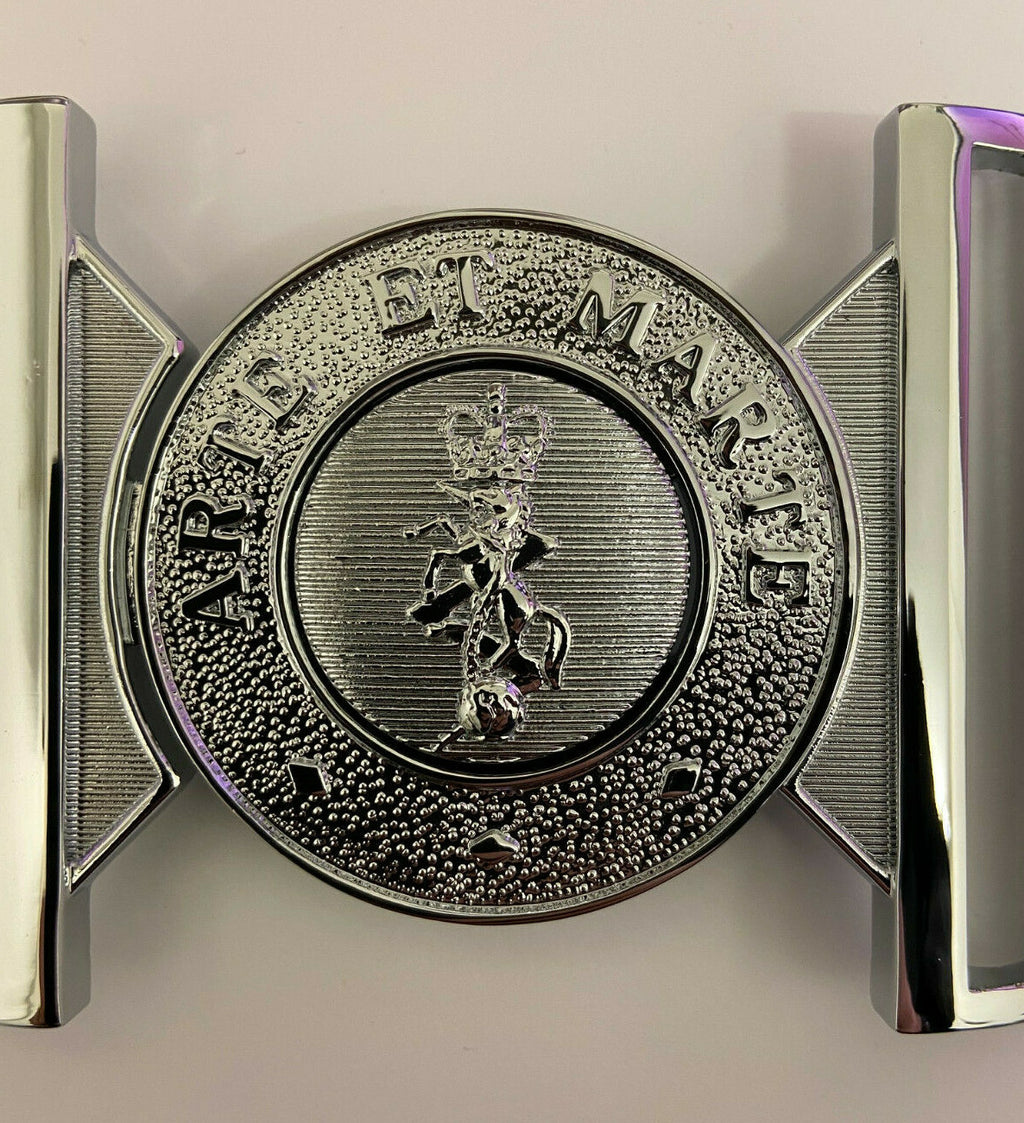 Genuine British Army REME Issue Ceremonial Stable Belt Replacement Buckle T2 NEW