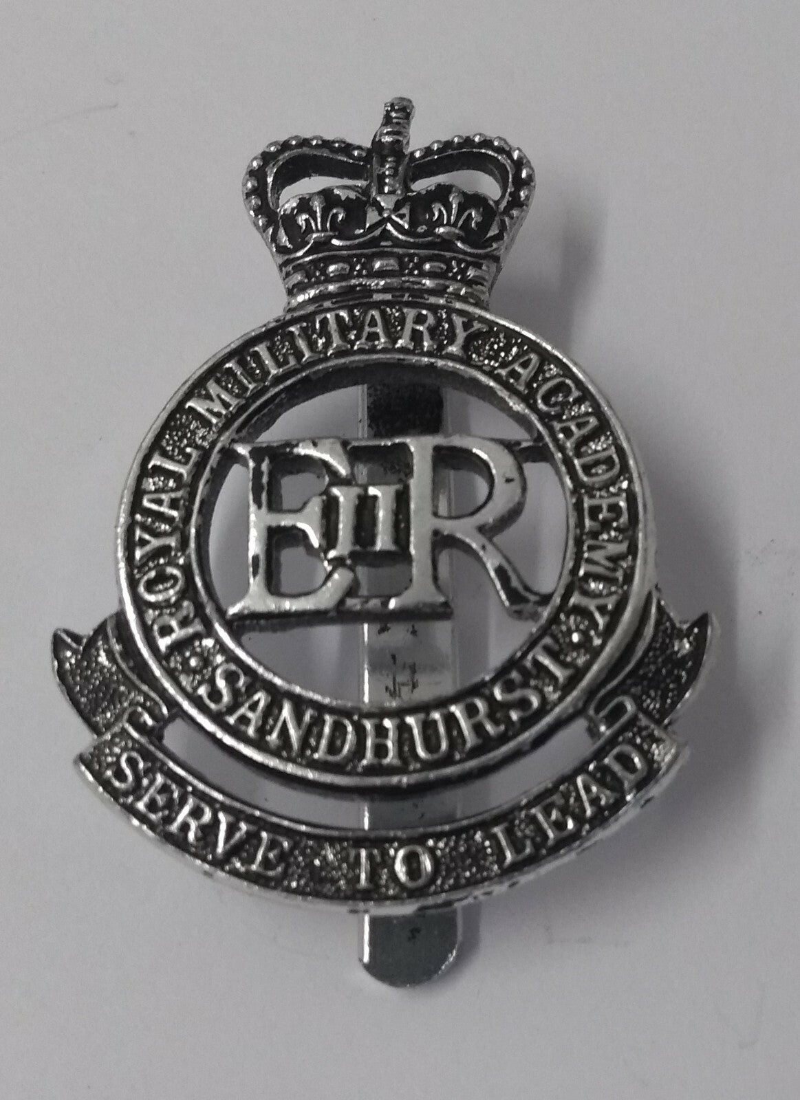 British Hat Badge RMAS BLK1