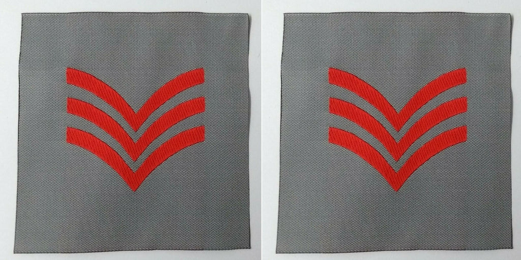Genuine British QARANC Q A Royal Army Nursing Corps Rank Patches SGT ASPS420