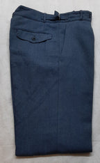 Vintage Trousers RAF Royal Air Force Dress Old Pattern Air Force Blue Grey Colour Waist 31"