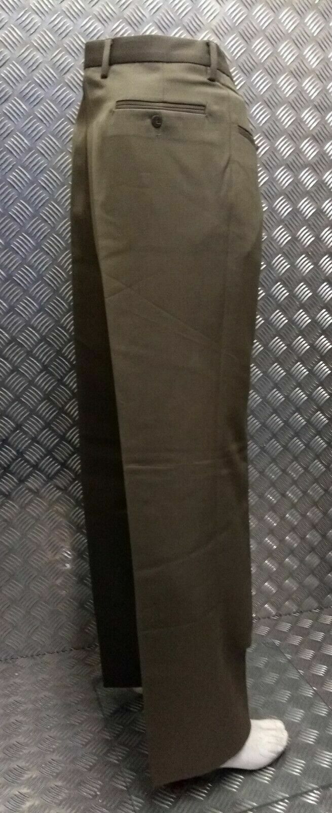 Italian Army Style Dress Trousers Size 35" Regular - NEW