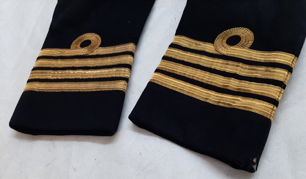 Navy Mess Jacket Captains Rank Vintage British Naval Dress RN 1961