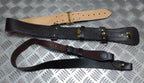 Sam Browne Brown Leather Belt & Shoulder Strap British Issue Dress