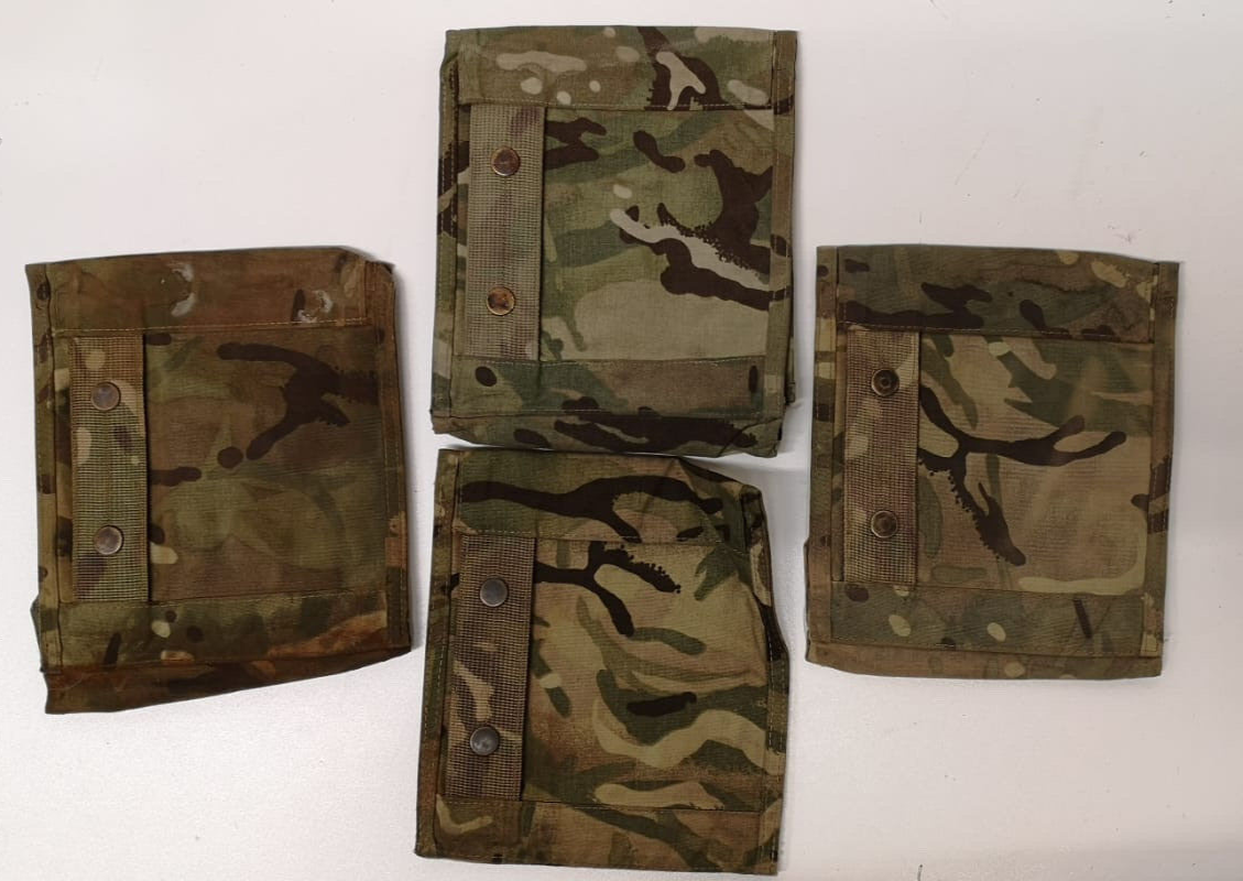 MTP Virtus Webbing System MOLLE Lower Side Protection Pouches Left and Right