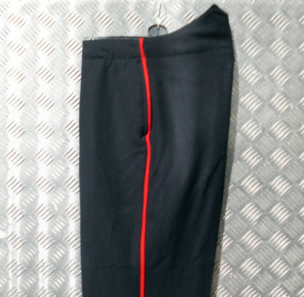 Genuine British Issued Footguards ETC Black Wool Dress Trousers W31" L