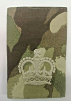 Genuine British Army MTP Camo Sergeant Major, Warrant Officer CII Rank Slide