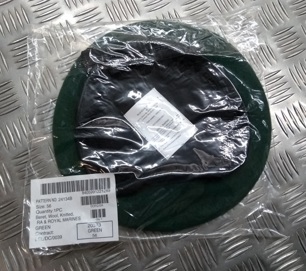 Green Beret RM & RA British Headwear Size 56cm