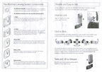 Klickfast Radio Holder Communications Holder Clickfast Compatible UK Forces