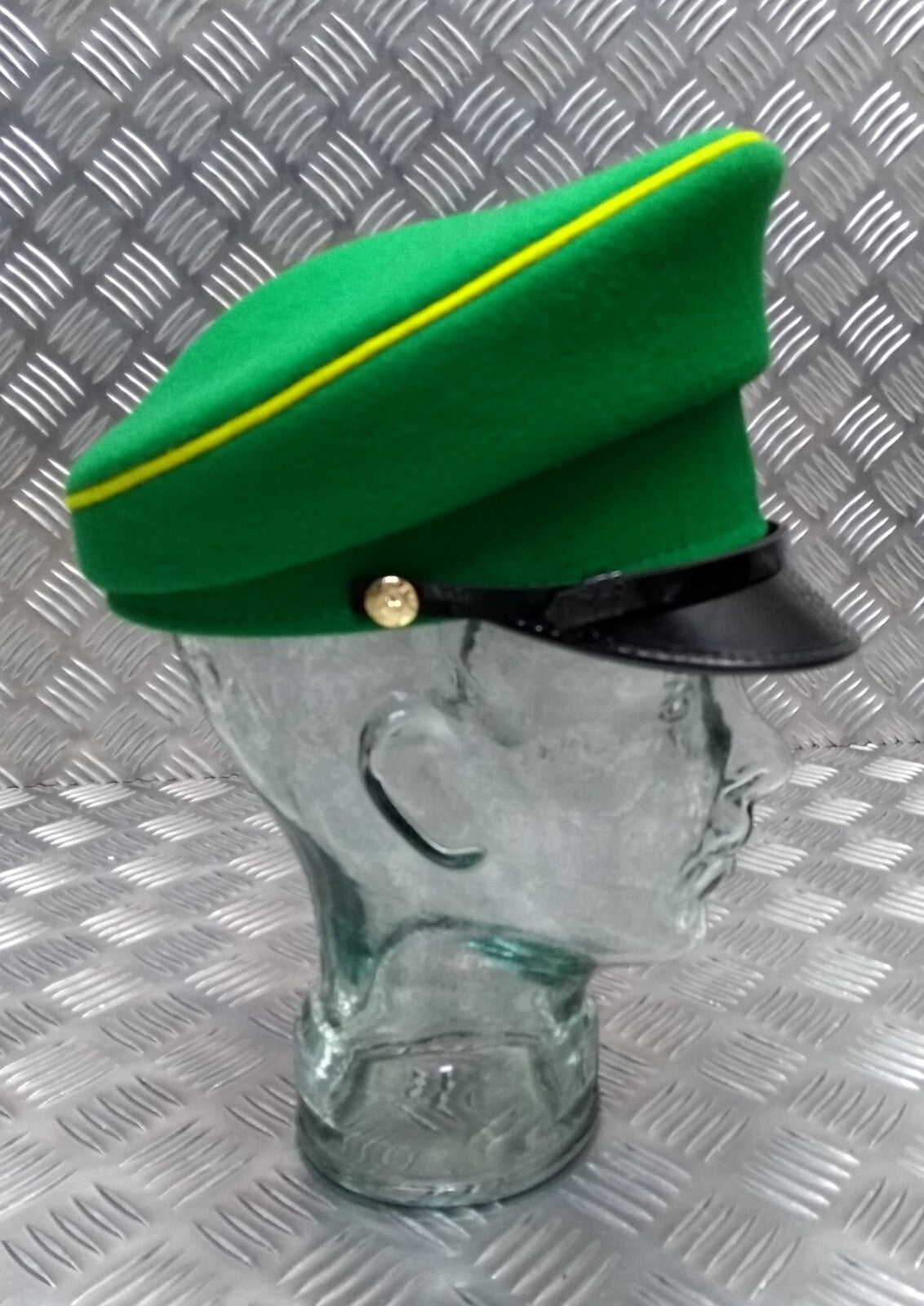 Trinidad Service Hat Woman's Officers Cap Uniform Dress British Made Size 6 7/8