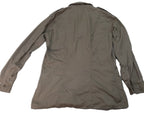 Vintage Shirt Old Pattern Khaki / Brown Long Sleeve No badges Collar size 39cm
