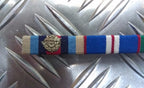 British Dress Medal Ribbon Bar Metal Rosette Decoration NO RIBBON