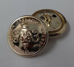 Genuine Canadian Army 1st Grenadier Guards 25mm Large Dress Buttons x 10