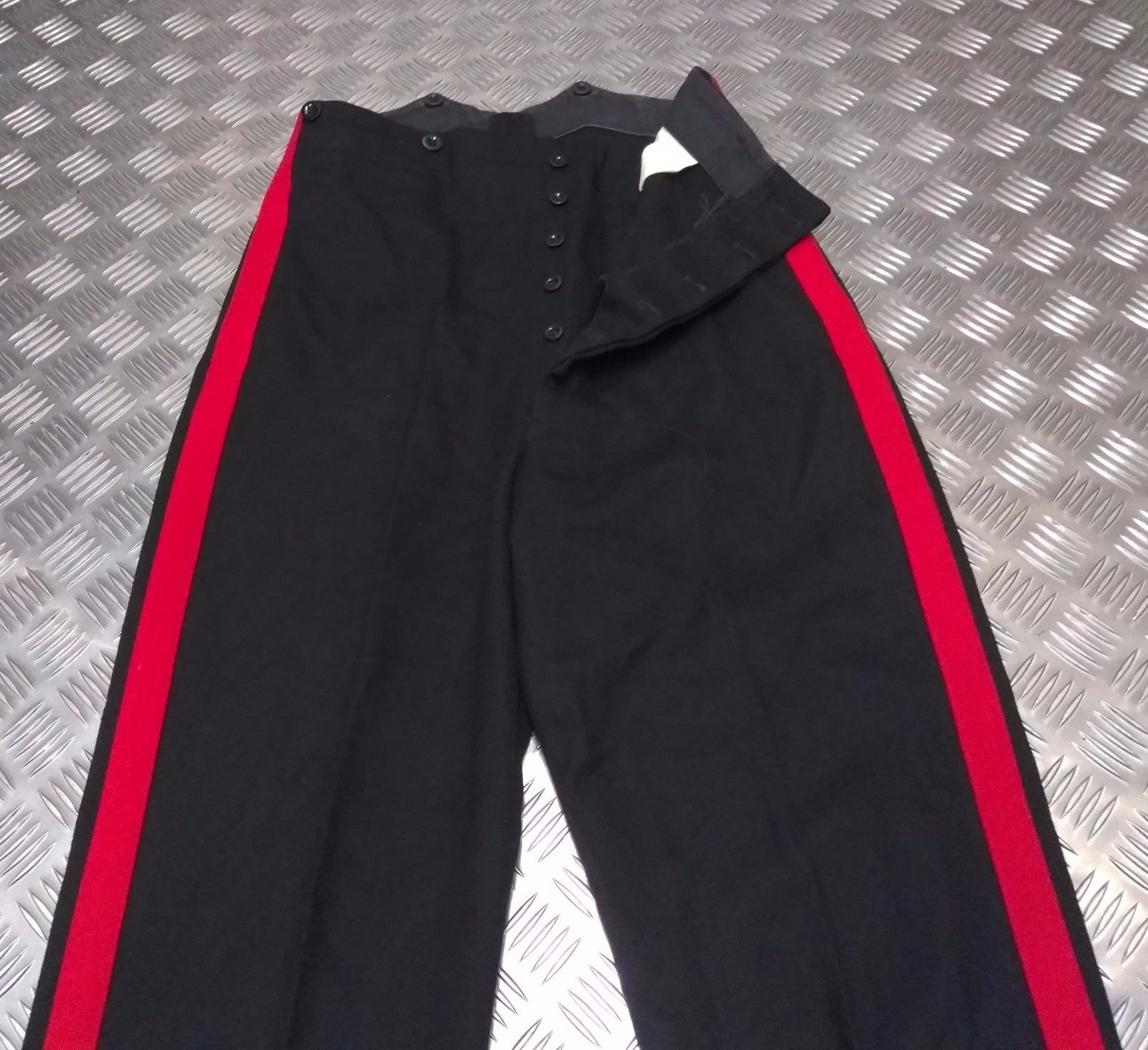 No1 Dress Trouser Single 1" Red Stripes A/O Ranks British Pattern All Sizes