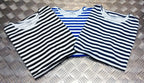 Russian / Soviet / USSR / CCCP Short Sleeve Stripy Sailors Telnyashka T-Shirt