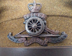 No2 Officer Hat Artillery British Army Full Insignia & Chin Strap Goldings 55cm