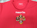 RAMC QARANC RADV RADC Macron Red Sleeveless Sport Shirt with Various Numbers