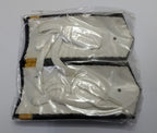 Naval Issue 1 Bar Gold Lace Officer Rank Shoulder Boards Leather Lace Backed