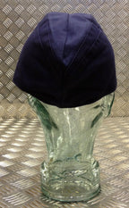 Genuine East German Army/Navy Flat Cap / Envelope/Forage Hat. Blue - All Sizes