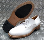 British Navy White Leather Parade / Dress Shoes Womans - Assorted Sizes